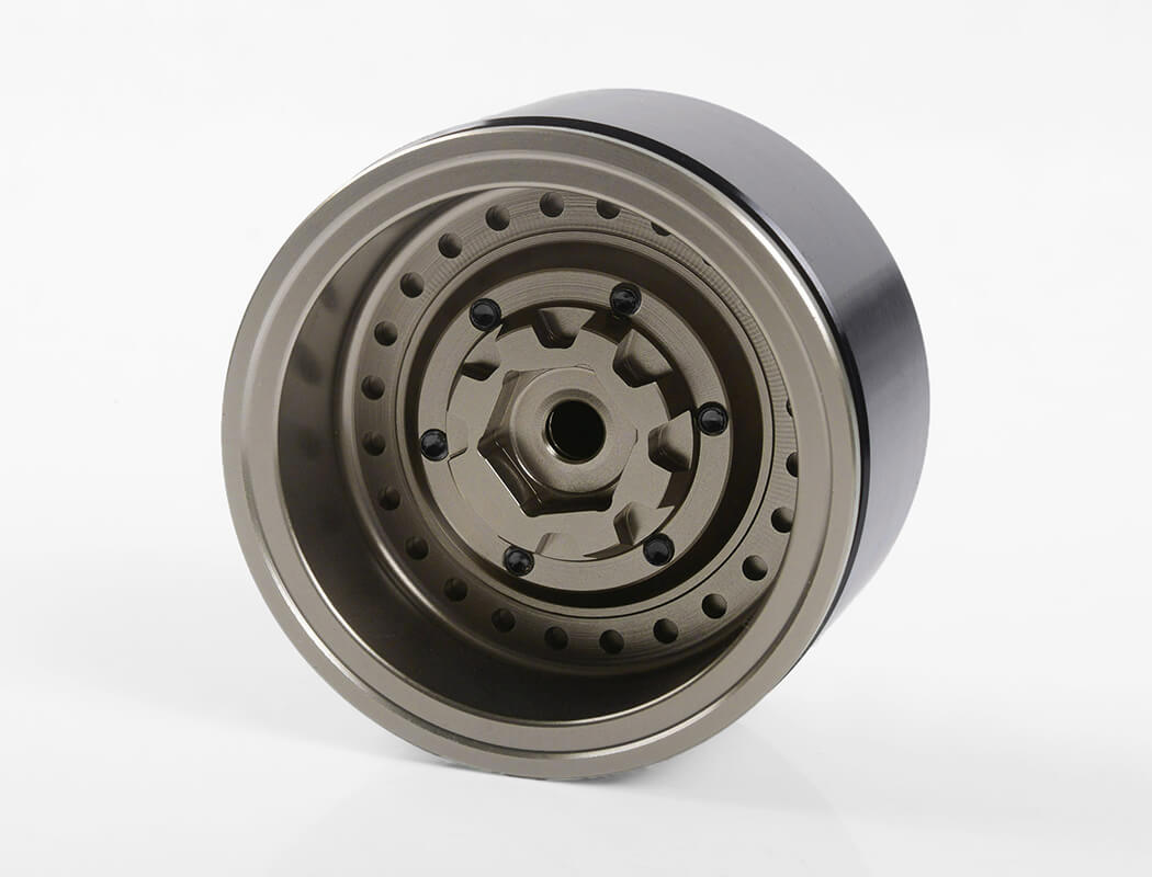RC4WD BLACK RHINO ARMORY INTERNAL BEADLOCK DEEP DISH 1.9" WH