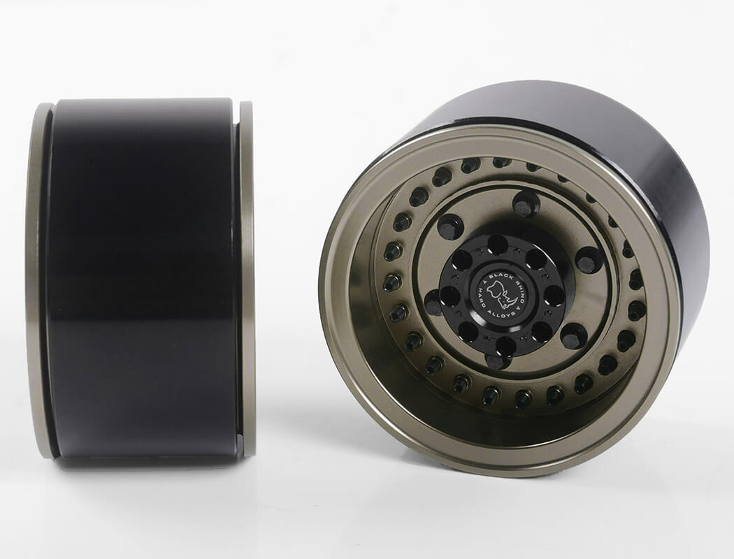 RC4WD BLACK RHINO ARMORY INTERNAL BEADLOCK DEEP DISH 1.9" WH