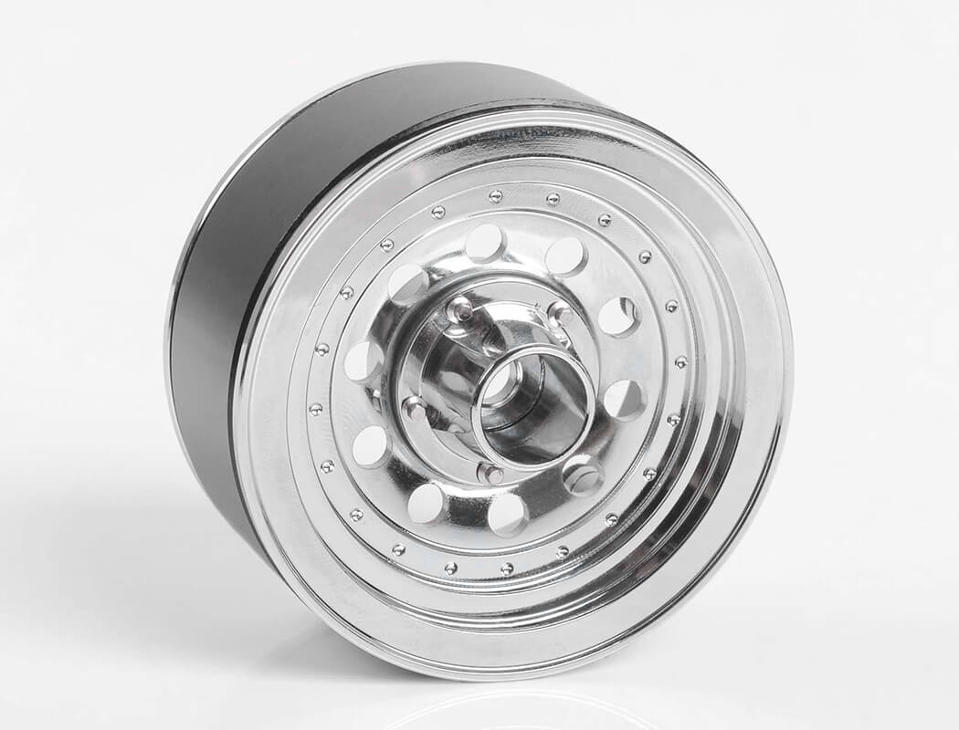 RC4WD CLASSIC 10-HOLE CHROME 1.9" BEADLOCK WHEELS