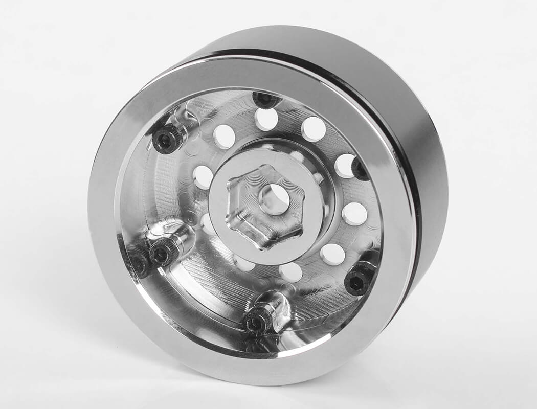 RC4WD CLASSIC 10-HOLE CHROME 1.9" BEADLOCK WHEELS