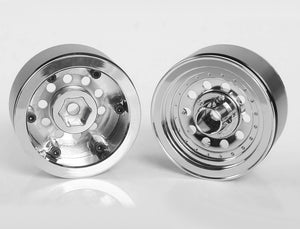 RC4WD CLASSIC 10-HOLE CHROME 1.9" BEADLOCK WHEELS