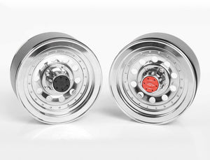 RC4WD CLASSIC 10-HOLE CHROME 1.9" BEADLOCK WHEELS