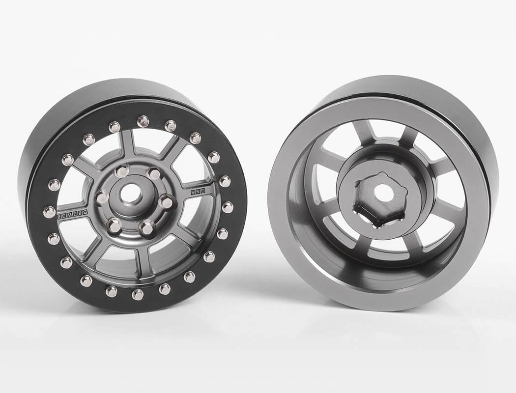 RC4WD LEVEL 8 BULLY PRO 6 1.9" BEADLOCK WHEELS