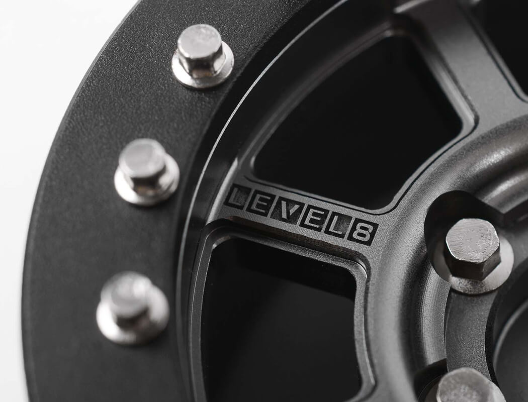 RC4WD LEVEL 8 BULLY PRO 6 1.9" BEADLOCK WHEELS