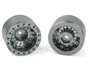 RC4WD FUEL OFF-ROAD 1.55 ZEPHYR BEADLOCK WHEELS (GUNMETAL)