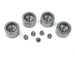 RC4WD FUEL OFF-ROAD 1.55 ZEPHYR BEADLOCK WHEELS (GUNMETAL)