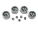 RC4WD FUEL OFF-ROAD 1.55 ZEPHYR BEADLOCK WHEELS (GUNMETAL)