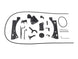 RC4WD SMALL BLOCK V8 ENGINE BAY ACCESSORIES BLAZER/K10