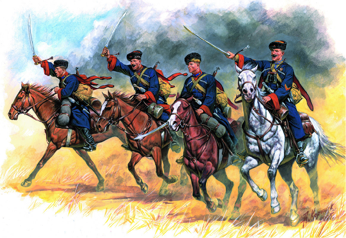 Soviet Cossacks WWII RR
