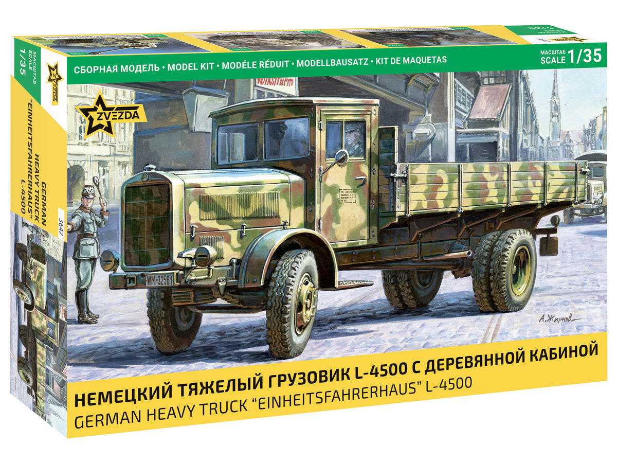 German Heavy Truck L-4500 Einheitsfahrerhaus