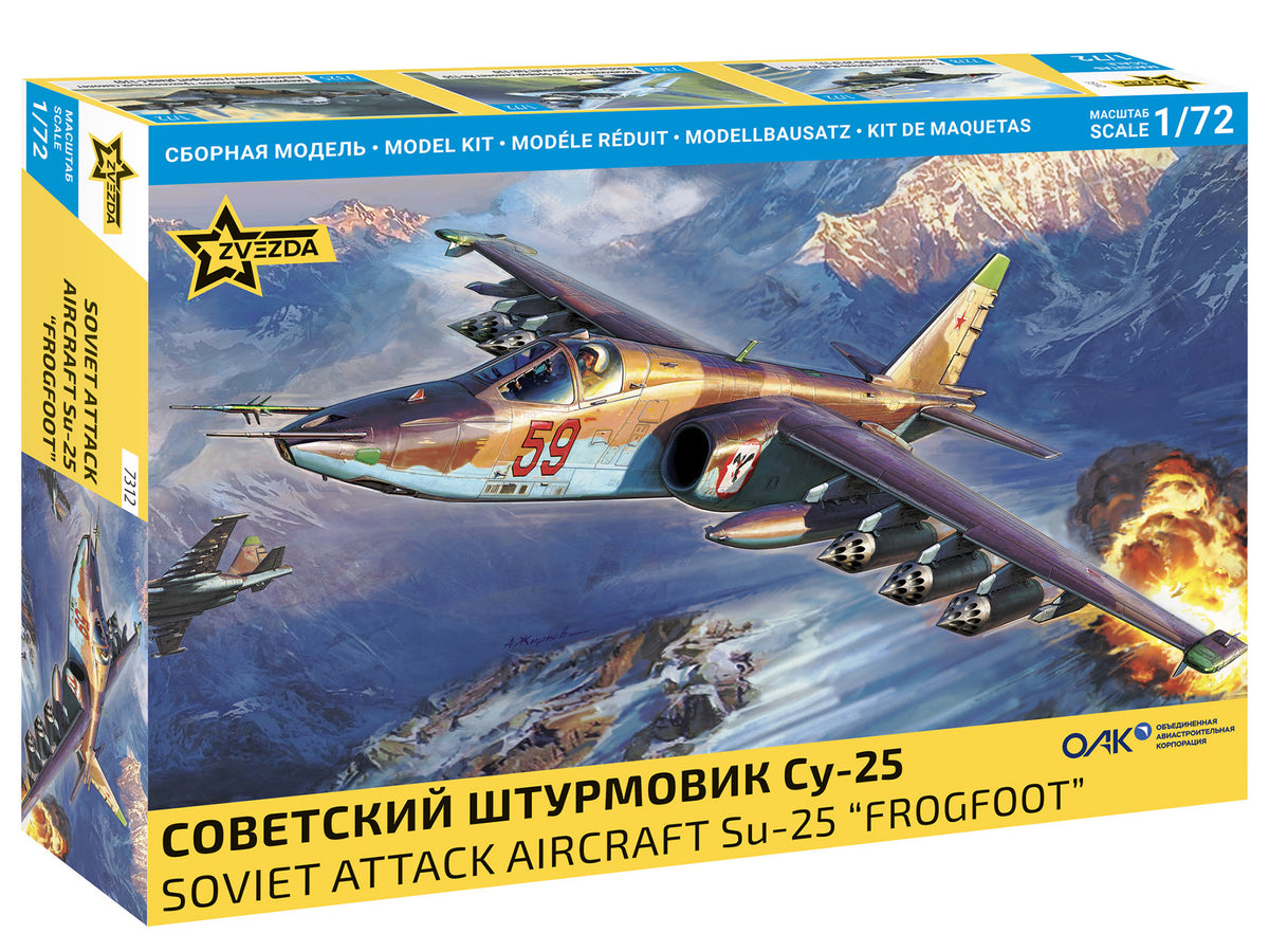 Soviet Attack Aircraft SU-25 “Frogfoot”