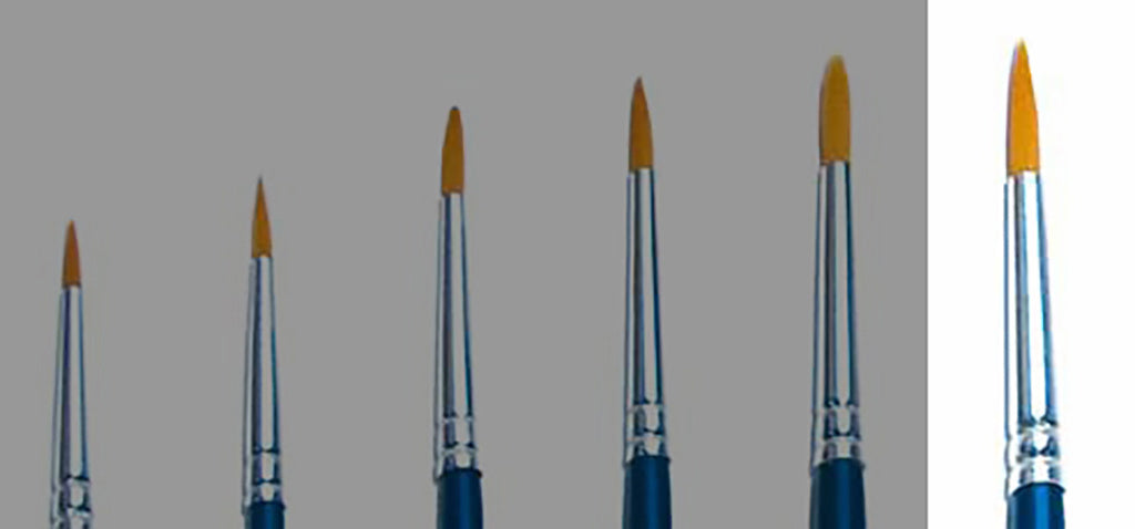3 Brush Synthetic Round - SINGLE PACK