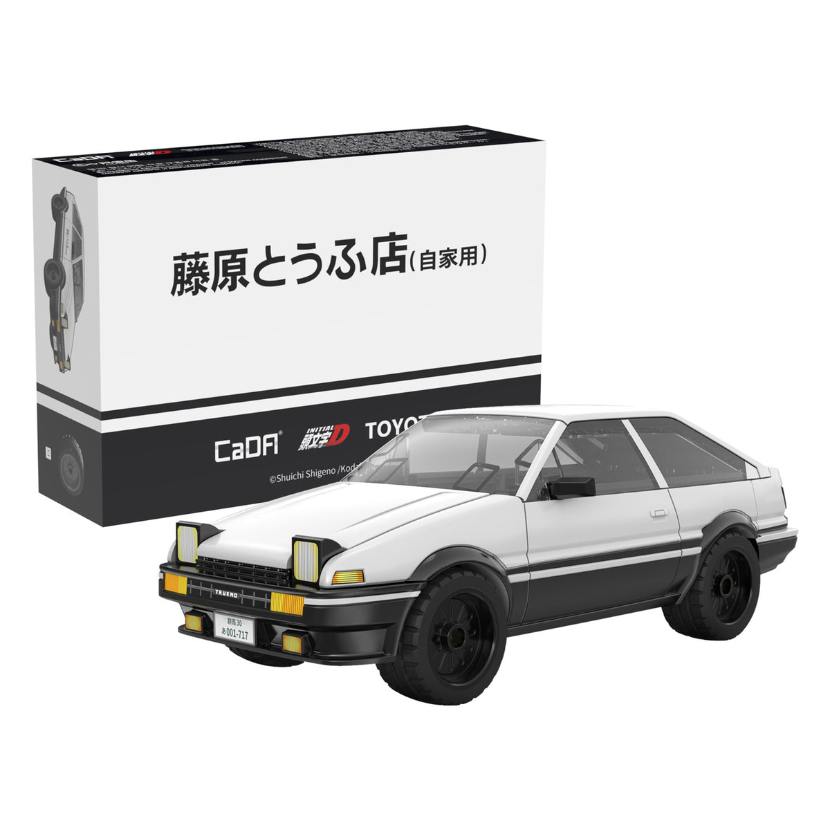 1:35 Toyota Trueno AE86 - 72 pcs
