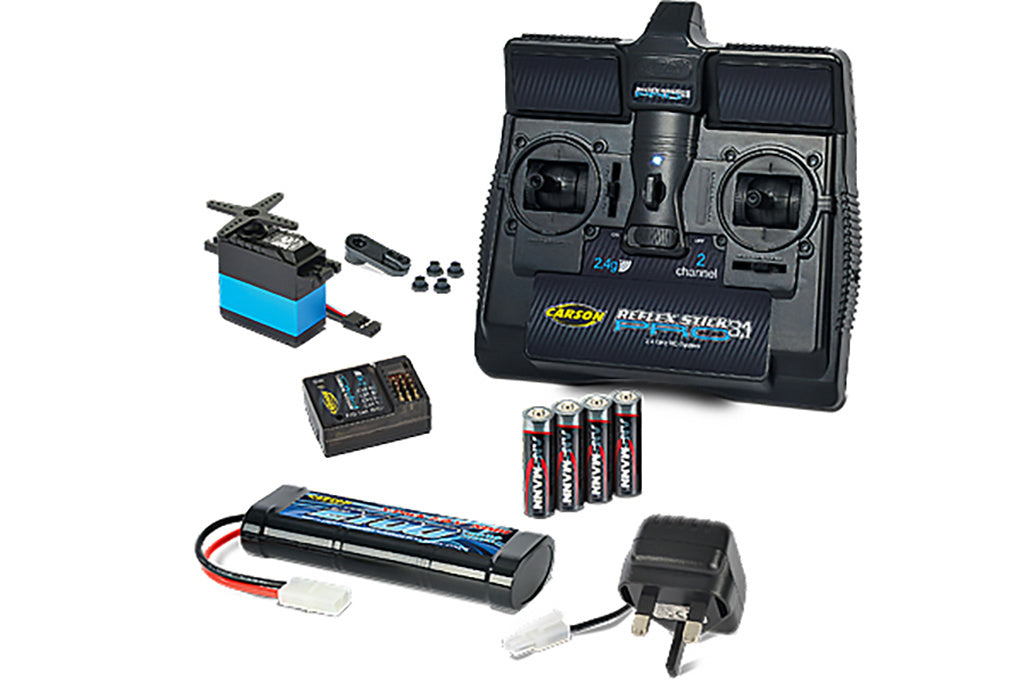 TAMIYA R/C STARTER SET inc radio battery chgr