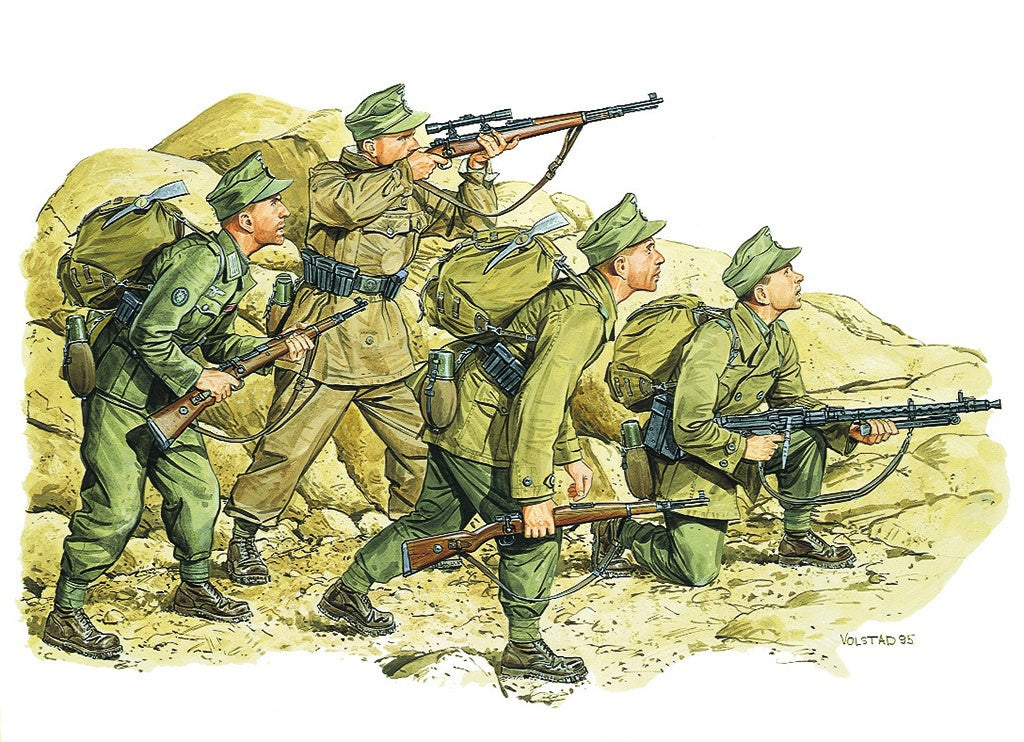 German WWII Mountain Troops (Caucasus 1942)
