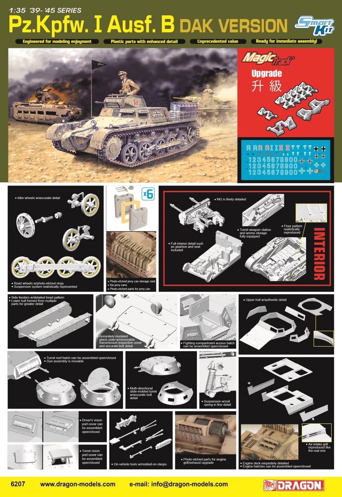 1/35 Pz.Kpfw.I Ausf.B DAK Version