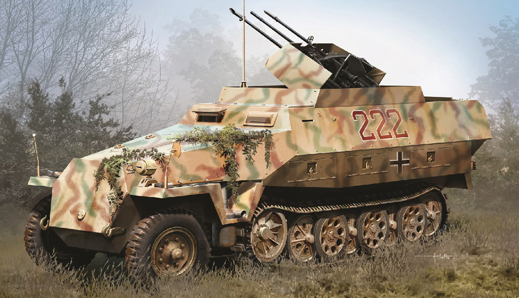 1/35 Sd.Kfz.251/21 Ausf.D Drilling