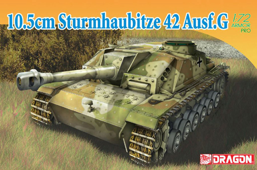 1/72 10.5cm Sturmbaubitze 42 Ausf.G (Upgraded to NEO Track)