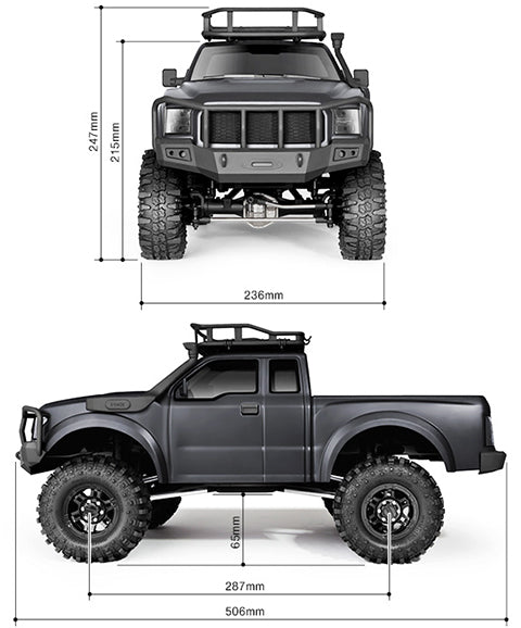 GMADE 1/10 GS01 KOMODO TRUCK SCALE CRAWLER KIT
