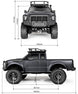 GMADE 1/10 GS01 KOMODO TRUCK SCALE CRAWLER KIT