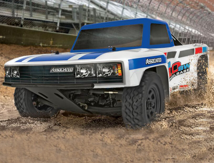 TEAM ASSOCIATED PRO2 LT10SW SHORT COURSE TRUCK RTR BLUE/WHITE