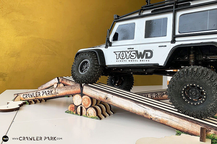 CRAWLER PARK AXES CROSSING OBSTACLE 1/10 CRAWLER CIRCUIT