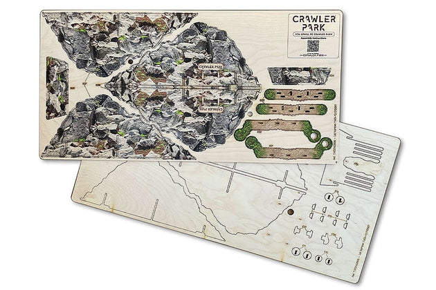 CRAWLER PARK KIT OF 5 OBSTACLES FOR 1/24 RC CRAWLER PARK CIRCUIT