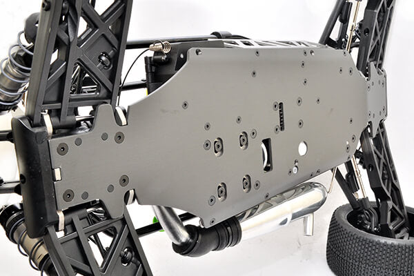 HOBAO HYPER CAGE TRUGGY BLACK NITRO RTR W/MAC28 6P ENGINE
