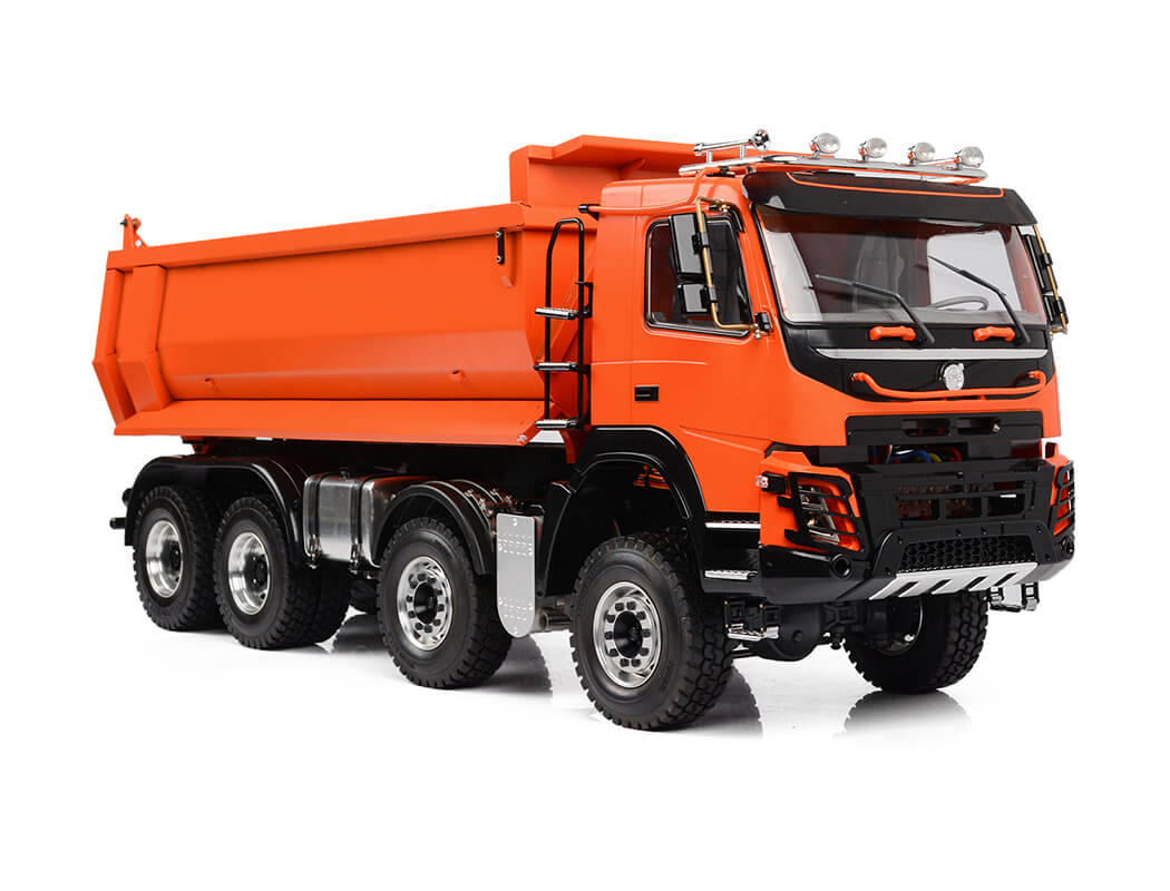 RC4WD 1/14 8X8 ARMAGEDDON HYDRAULIC DUMP TRUCK (FMX) (ORANGE)