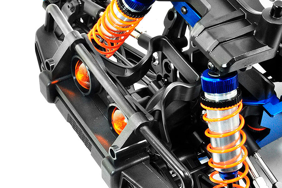 HOBAO HYPER MONSTER TRUCK X ELECTRIC WITH HW150A ESC - BLUE