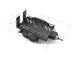 FASTRAX DUAL-AXLE TRAILER W/RAMPS & LEDS (MED 1/12-1/18) - BLACK