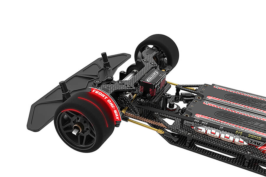 CORALLY SSX823 CAR KIT CHASSIS KIT ONLY, NO ELEC /BODY/TYRES