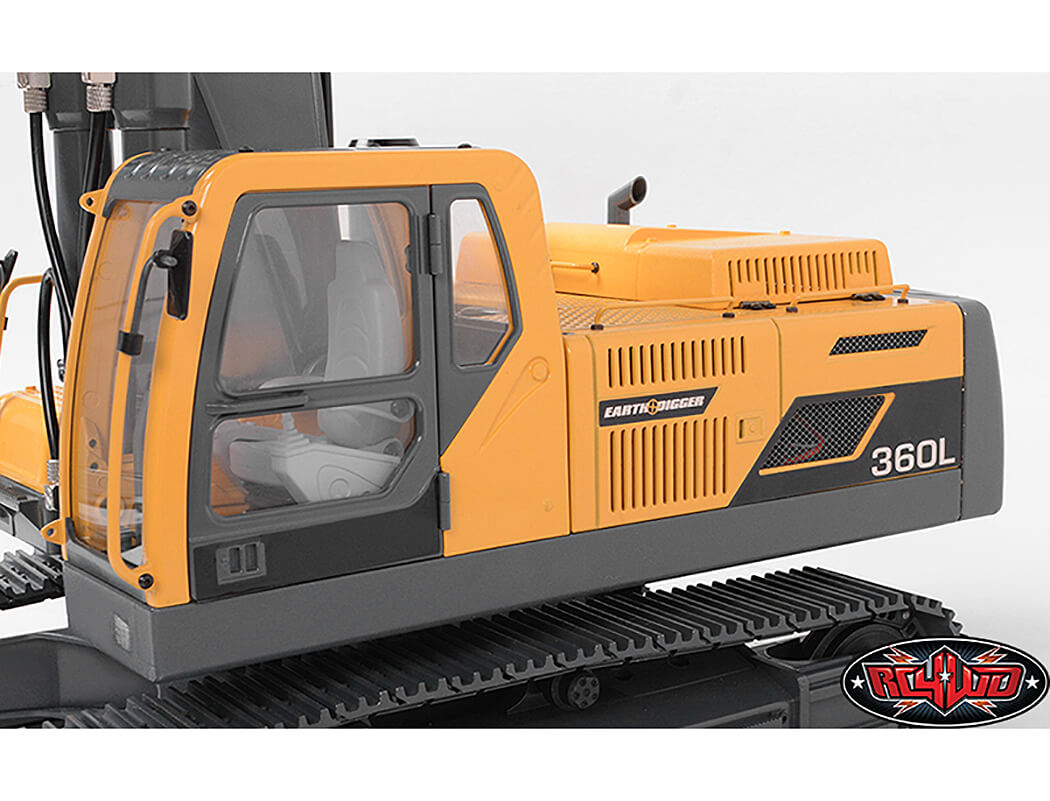 RC4WD 1/14 SCALE RTR EARTH DIGGER 360L HYDRAULIC EXCAVATOR (YELLOW)