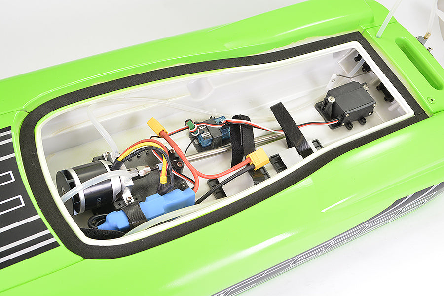 VOLANTEX ATOMIC SR85 BRUSHLESS BOAT (NO BATT)- GREEN