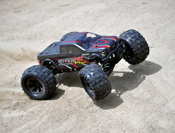 HOBAO HYPER MT PLUS ELECTRIC MONSTER TRUCK 80% ROLLING CHASSIS
