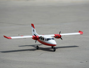 XFLY P68 TWIN 850MM WINGSPAN WITHOUT TX/RX/BATTERY - RED