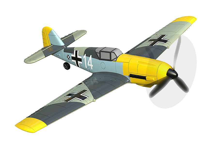 VOLANTEX MESSERSCHMITT BF109 400MM BRUSHED W/GYRO EPP RTF