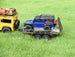FASTRAX DUAL-AXLE TRAILER W/RAMPS & LEDS (MED 1/12-1/18) - TITANIUM