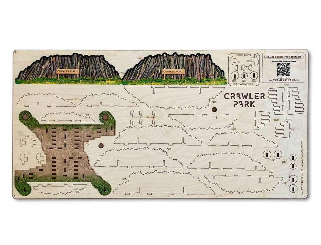 CRAWLER PARK 1/24 STARTER KIT CARPET CIRCUIT RC CRAWLER PARK