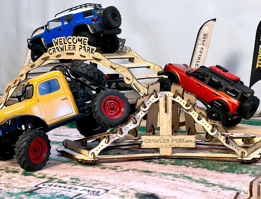 CRAWLER PARK HOME KIT 1/18 & 1/24 - 3 OBSTACLES