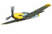 VOLANTEX MESSERSCHMITT BF109 400MM BRUSHED W/GYRO EPP RTF