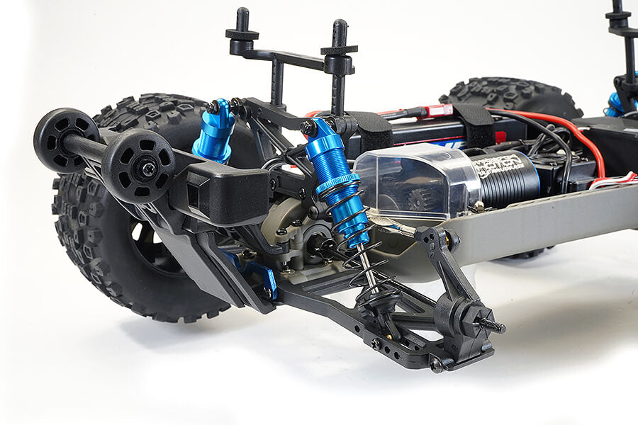 FTX RAMRAIDER 1/10 BRUSHLESS MONSTER TRUCK RTR - RED/BLUE