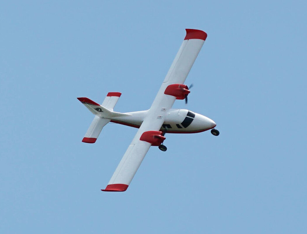XFLY P68 TWIN 850MM WINGSPAN WITHOUT TX/RX/BATTERY - RED
