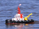 HENG LONG TUG WORK BOAT 5CH 2.4GHZ W/WATER HOSE FUNCTION