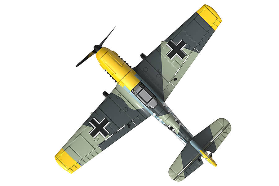VOLANTEX MESSERSCHMITT BF109 400MM BRUSHED W/GYRO EPP RTF