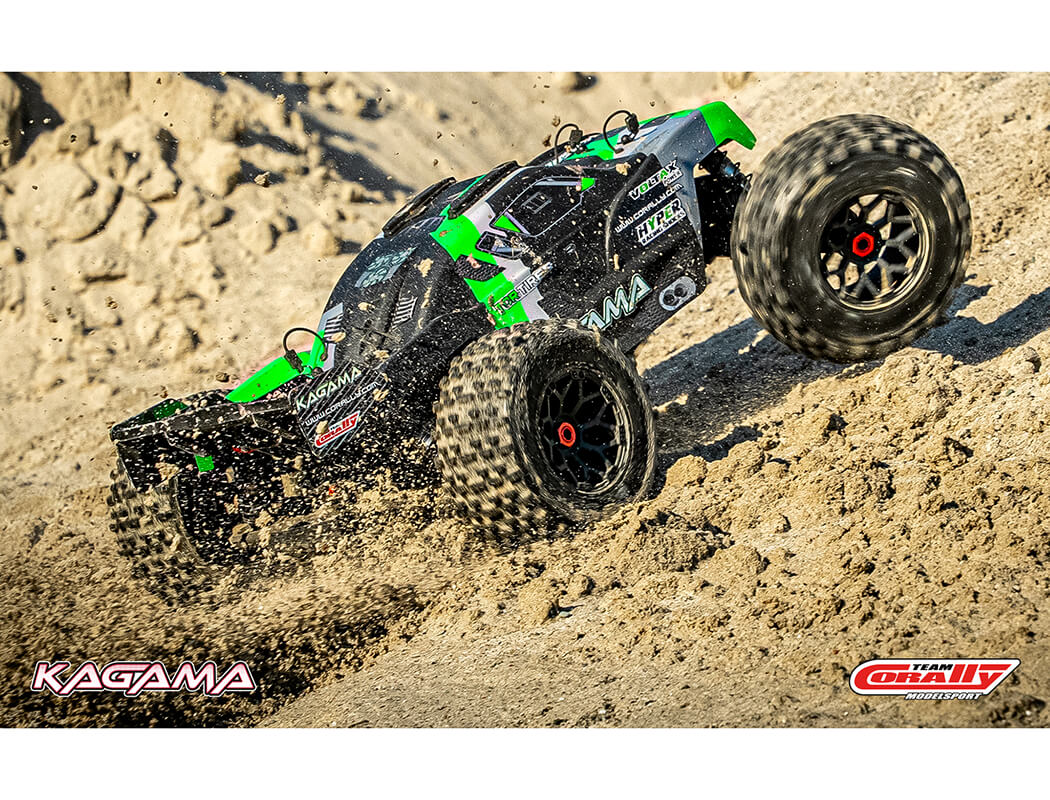 CORALLY KAGAMA XP 6S BRUSHLESS TRUCK RTR - GREEN