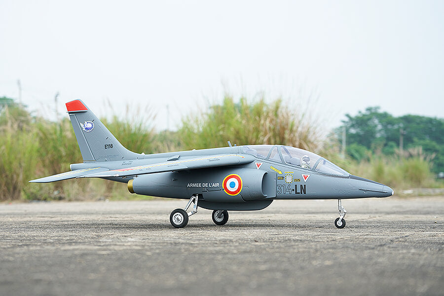 XFLY 80MM ALPHA EDF 970MM JET WITHOUT TX/RX/BATT - GREY