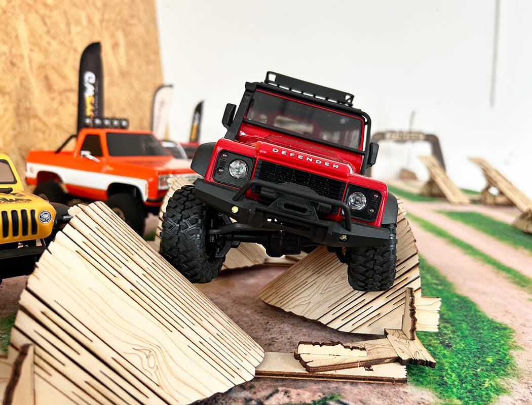 CRAWLER PARK HOME KIT 1/18 & 1/24 - 3 OBSTACLES