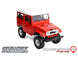 RC4WD GELANDE II RTR TRUCK W/CRUISER BODY SET (RED)