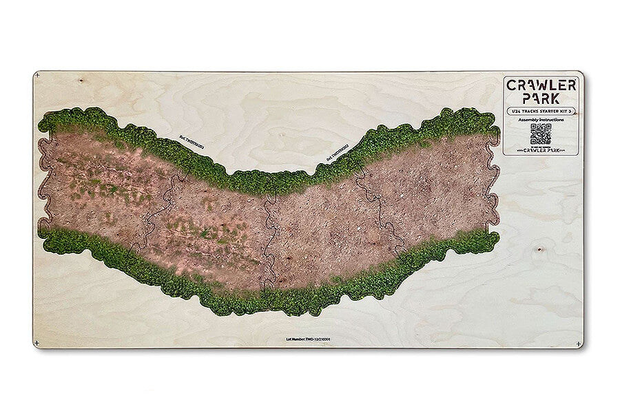 CRAWLER PARK STARTER KIT CIRCUIT RC CRAWLER PARK 1/24